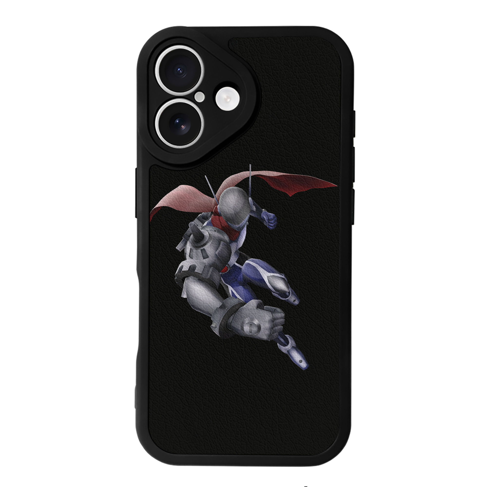 （画像用） Digimon デジタルモンスター/デジモン 【iPhone 16シリーズ対応】シリコンスマホケース（レザー調） 材質：シリコン